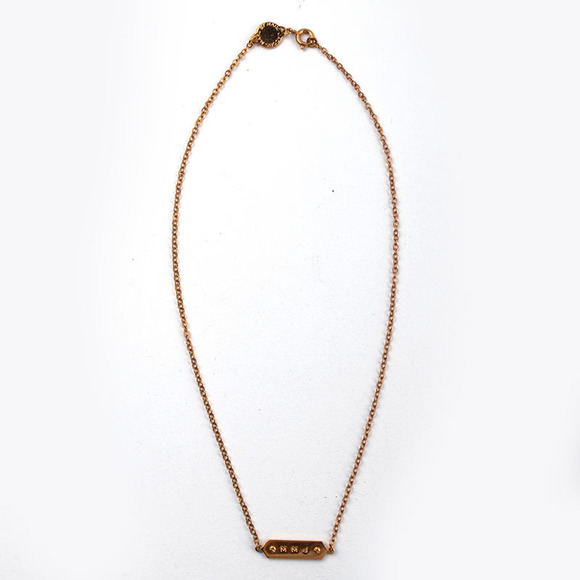 Maison Martin Margiela Necklace Women Goldenrod